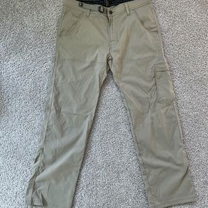 Prana Stretch Zion Pants, Mens Hiking, Size 32x30